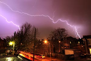 South City Lightning Storm
